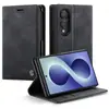 Aplicable a Funda para Teléfono Samsung Z Fold8 S26FE Funda de Cuero Retro de Becerro A57 Flip Funda Protectora Anti-robo Cepillada