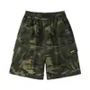 Ropa Infantil Dk 26 Verano Estilo Japonés Pantalones Cortos de Trabajo Camuflados de Algodón Puro para Niños Mayores Pantalones Casuales de Longitud Media
