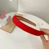 Diadema de Esponja Fina de Colores Dulces de Moda Nueva para Lavarse la Cara, Diadema de Color Sólido para Mujer, Accesorio para el Cabello de Verano para Salir