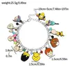 Produtos Novos Transfronteiriços Joias Periféricas de Animação Europeia e Americana Ursinho Pooh Pooh Pulseira Liga Metálica Pingente Gota de Óleo Joias