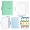 Caderno Macaron Amazon Transfronteiriço Pautado com Pontos Planejador Estojo com Zíper Caderno de Argolas A5