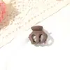 Pinza de calabaza 2026 nuevo modelo para sujetar coletas altas, pinza pequeña simple para la parte trasera de la cabeza, accesorio para el cabello tipo pinza de cangrejo para mujer