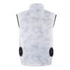 Explosiones Transfronterizas Chaleco Inteligente con Ventilador Ropa Exterior Pesca Ciclismo Protector Solar Carga Refrigeración Enfriamiento Traje de Aire Acondicionado