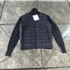 Chaqueta de plumas réplica de alta calidad de Putian, serie Acorus, estilo biker de punto ligero, chaqueta unisex con cuello alto