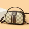 Bolso de Exportación Transfronteriza para Mujer 2025 Primavera Nuevo Bolso de Hombro Presbiópico Color Contrastante Bolso Cruzado Retro como Regalo para Mamá