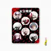 Conjunto de Broches de Anime 32mm: Hanako Bidimensional, Gigante, Quinto Mar, Sombra, Conjunto de 8