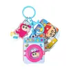 Llavero Original de Lavadora de Crayon Shin-Chan Dibujo Animado Simulación de Descompresión Juguete Colgante para Mochila Escolar Regalo Creativo Venta al por Mayor