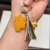 Cera de Abeja de Segunda Generación Varios Estilos Oso Bolsa de Queso Colgante Llavero DIY Exquisito Adorno de Joyería