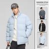 Chaqueta Unisex Versátil de Moda Gruesa para Otoño e Invierno 2026 Chaqueta de Algodón de Marca de Moda con Forro Polar y Acolchado Grueso