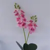 Atacado simulação Phalaenopsis decoração casa sala de estar ornamentos flor artificial flores em vaso presentes requintados flores artificiais