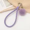Correa de Muñeca para Teléfono de Mezclilla Rasgada de Moda y Gama Alta Bolsita de Nicho Ins con Hebilla de Corazón Accesorio Decorativo
