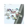 50 Piezas Pulseras Tobilleras de Hilo con Cuentas de Diamantes Circulares de Colores Cuentas Espaciadoras Círculos Redondos de Pedrería Accesorios de Joyería DIY