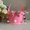 Cesto de Armazenamento de Feltro Presente Acompanhante de Feltro Bolsa de Armazenamento Criativa para Bolsa