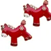 Broche Rojo Caballo del Zodiaco para el Año de Nacimiento, Pin de Moda de Alta Gama, Broche Creativo con un Sentido de Sofisticación