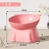 Comedero para mascotas, comedero para gatos, con patas altas, boca inclinada, utensilio para comida de gato que protege el cuello, antideslizante, antivuelco, comedero extra grande para gatos, suministros para mascotas al por mayor