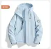 Jaquetas Impermeáveis em Grupo, Vestuário de Trabalho, Jaquetas Funcionais à Prova de Vento para Uso Externo, Jaquetas Softshell 3 em 1 Personalizadas para Homens e Mulheres