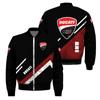 Comércio exterior transfronteiriço outono e inverno novo jaqueta bomber masculina com logo 3D e estampa digital terno de beisebol esportivo masculino