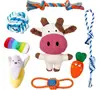 El juego de juguetes para la dentición para perros más popular de Amazon, juguete de cuerda de algodón para mascotas, resistente a las mordeduras, alivia el aburrimiento, suministros de juguete para el auto-placer