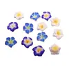 Ovo de cerâmica macia mini 10mm florzinha joia artesanal brincos DIY unhas case de celular decoração de micro paisagem material