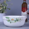 Tigela de cerâmica para uso doméstico, colher, tigela pequena, tigela de arroz, tigela de sopa, tigela de macarrão, prato, prato, louça para combinar gratuitamente, pode ir ao micro-ondas
