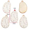 Accesorios para Joyería de Aleación DIY Reloj Despertador Esmaltado Colgante de Reloj Pulsera Llavero Decoración Adorno Colgante W459