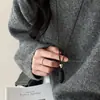 Minimalismo~Colar com Pingente de Gota d'Água para Mulheres 2025 Novo Estilo Corrente Longa de Suéter de Alta Qualidade Acessório Decorativo de Nicho