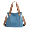 Bolso Cruzado para Mujer 2026 Nuevo Versátil Gran Capacidad Bolso de Mano Bolso de Lona Bolso de Hombro Casual Bolso de Mujer
