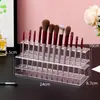 Soporte de Exhibición Multicapa de Acrílico para Pasadores y Accesorios para el Cabello con Ranuras y Estantes de Almacenamiento