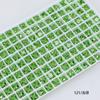 Dongzhou 6MM quadrado broca de unhas flash K9 pontiagudo broca de vidro DIY acessórios novas jóias de unhas atacado
