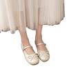 Zapatos de Tacón con Lazo para Mujer 2025 Nuevo Primavera Zapatos Mary Jane Franceses con Faldas Tacón Grueso Retro Zapatos de Abuela