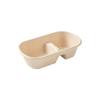 Envío gratis lonchera desechable comida rápida para llevar caja de embalaje degradable vajilla de papel ecológica caja bento caja para ensalada