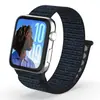 Adecuado para Correas de Nylon para Apple Watch, Correas de Nylon Tejido para Apple Watch, Pulseras de Bucle de Velcro