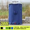 Cubo para Recolección de Agua de Lluvia Cubo de Agua de Plástico Cubo de Almacenamiento de Agua Doméstico Plegable de Gran Capacidad con Grifo Cubo de Agua Portátil
