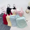 Diseño Puramente Sensual y Dulcemente Picante, Estilo Camisola Fruncida con Copas Integradas, Se Puede Usar como Prenda Interior o Exterior, Top para Mujer
