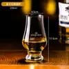 Copo de Teste para Bebida Tulipa Suit Taça Clássica Estrangeira para Vinho Cerveja Whisky Taça Aromática com Bandeja