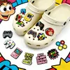 Pingentes de Sapato Temáticos de Console de Jogo Criativos Acessórios para Sapato de Borracha Macia em PVC Decoração de Sapato DIY Transfronteiriço em Estoque