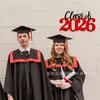 2026 Novas Decorações Penduradas para Janela de Festa de Formatura Transfronteiriça Logo de Chapéu de Formatura Placas Penduradas Decorações de Parede Internas e Externas