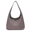 Bolso de mano cruzado para el hombro, gran capacidad, adecuado para el trabajo y los viajes, bolsa casual ligera de nailon para mujer, bolso de hombro tipo tote simple