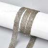 Direto da fábrica moda 1 cm de largura contas strass perm vara tira de volta vara vara longa broca DIY acessórios de vestuário