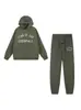 Traje con Estampado de Letras Nuevo de Aliexpress Transfronterizo Otoño e Invierno Casual Sudadera con Capucha y Mangas Largas Pantalones para Hombre