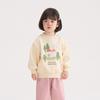 Sudadera de Otoño Temprano para Niñas 2025 Nuevo Estilo Top Redondo Primavera y Otoño para Niña Pequeña Ropa de Manga Larga de Otoño para Bebés y Niños