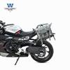 Coche muscular Wolf adecuado para estilo primavera 450SR bolsa lateral bolsa lateral se puede instalar casco medio casco casco completo con cerradura marco de liberación rápida modificación