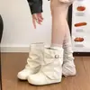 Ligeras, no presionan el pie, frescas y cómodas, Botas tipo Dr. Martens, Estilo popular de celebridad de internet 2026, Dulces y juguetonas, Sentido de diseño de nicho, Botas para mujer