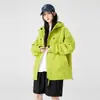 Chaqueta de Trabajo Estilo Americano Nueva Primavera y Otoño 2026 para Hombre, Chaqueta Holgada de Moda para Adolescentes y Estudiantes, Cortavientos con Capucha