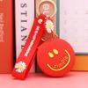 Espejo de maquillaje plegable resistente a caídas, versión coreana de dibujos animados, nuevo, empaque individual, espejo plegable duradero, regalo, venta al por mayor