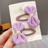 Presilha de Cabelo Bb Infantil Novo Estilo Laço Amarelo Floral para Meninas, Princesas e Bebês, Presilha de Cabelo Bb de Tecido