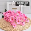 Ramas de Flor de Durazno Simuladas Personalizadas, Ramas Falsas de Flor de Ciruelo Flor de Cerezo, Flores de Seda para Decoración de Sala de Estar, Flores Falsas para Boda, Flores de Plástico, Flores Secas Especiales