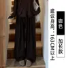 Pantalones anchos de arroz pegajoso grises para mujer, primavera otoño nuevos, holgados, rectos, casuales, con felpa para otoño invierno, pantalones deportivos tipo banana