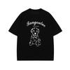 Camiseta holgada de manga corta con dálmatas de marca de moda, novedad de verano 2025, top informal antiedad que combina con todo para hombres y mujeres.