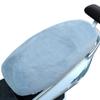 Funda de Cojín para Motocicleta Motocicleta Eléctrica Scooter Invierno Gruesa Felpa Cálida Funda de Cojín Invierno Nuevo